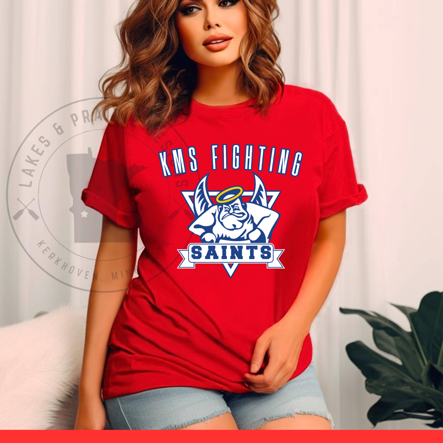Vintage KMS Saints Adult Apparel