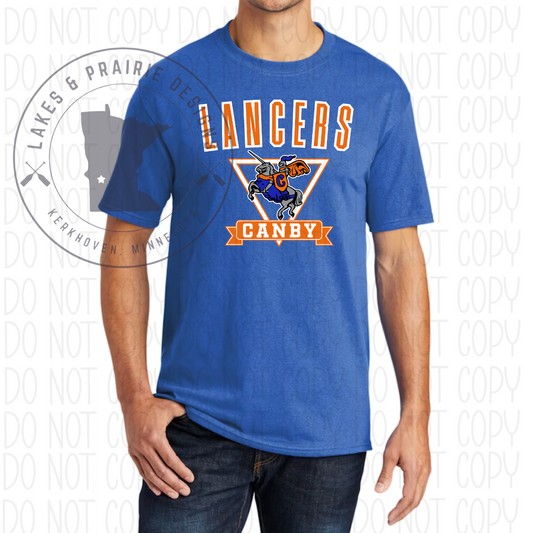 Vintage Canby Lancers Tall Apparel