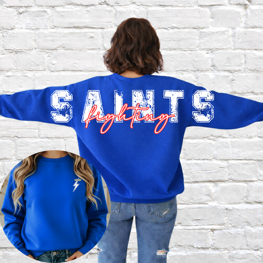 Saints School Oversized Back