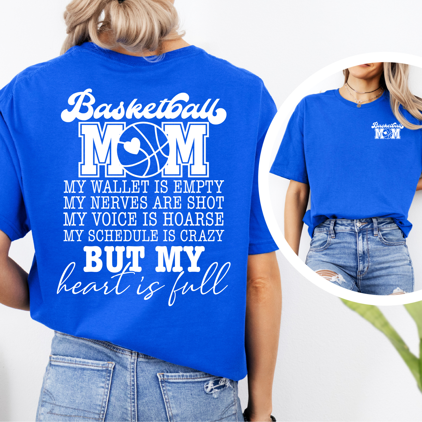 Basketball Mom Front/Back