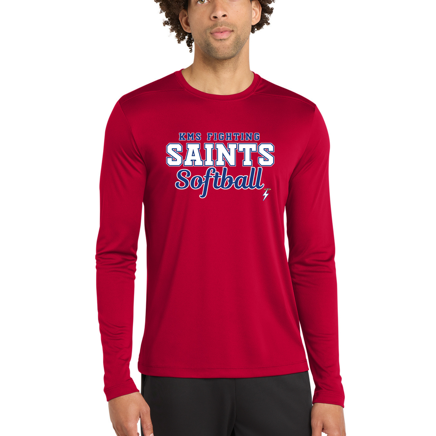 KMS 3-6th Softball Adult Sport Tek T-Shirts and Long Sleeves