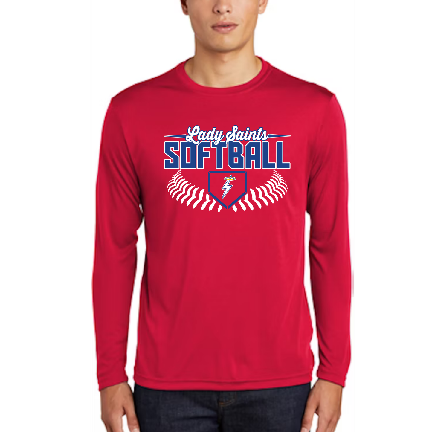 KMS Softball Adult Sport Tek T-Shirts and Long Sleeves