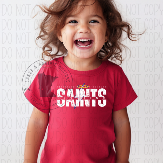 KMS Faded Bolt Toddler T-Shirt