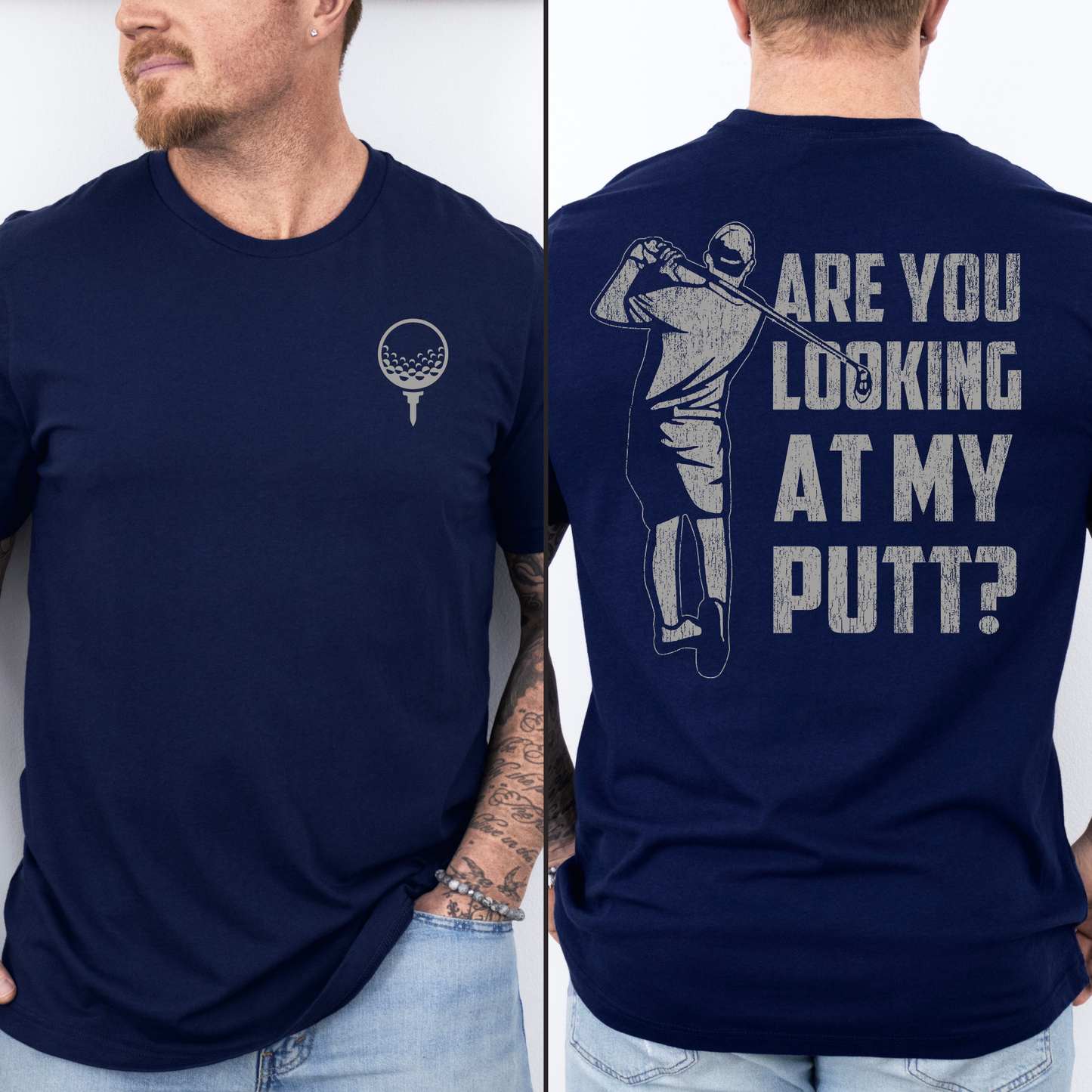 Are you looking at my putt?