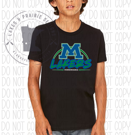 Curve Minnewaska Lakers Youth Sizes