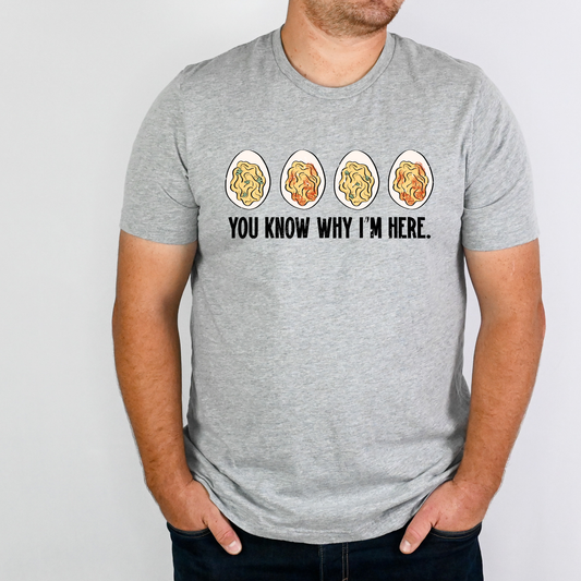 You know why I'm here