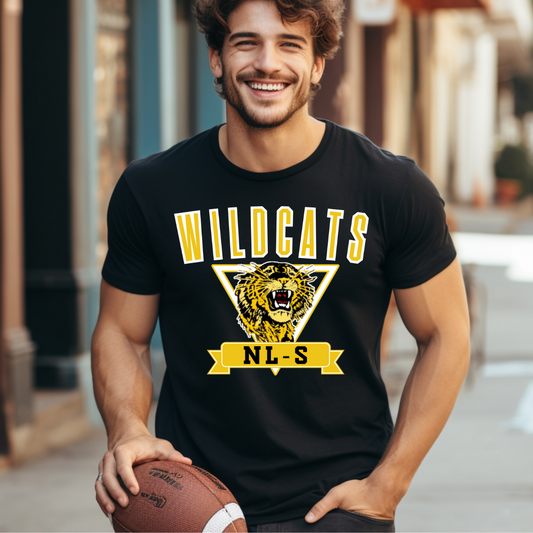 Vintage NLS Wildcats Adult Apparel