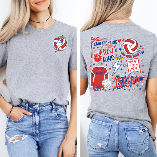 KMS Volleyball Collage