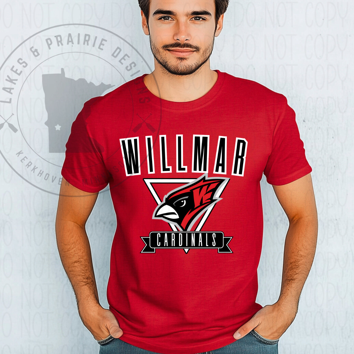 Vintage Willmar Cardinals Adult Apparel