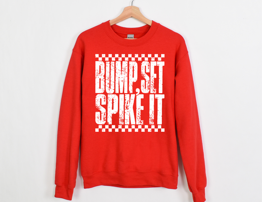 Bump Set Spike It Volleyball