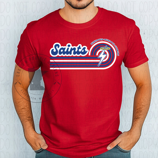 Retro Rainbow KMS Adult Apparel