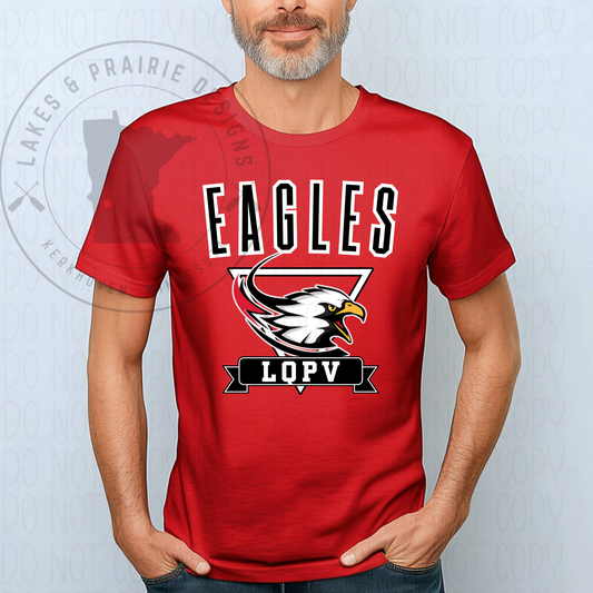 Vintage LQPV Eagles Adult Apparel
