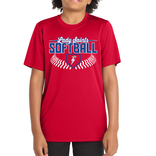 KMS Softball Youth Sport Tek T-Shirts and Long Sleeves