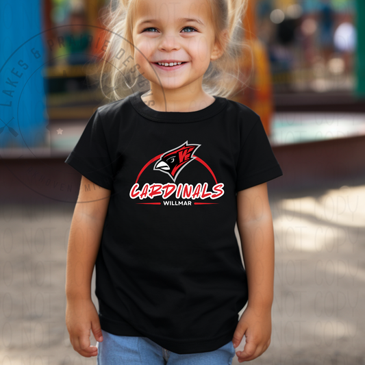 Curve Willmar Cardinals Toddler T-Shirt