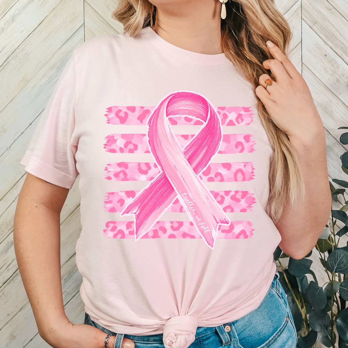 Leopard Ribbon Breast Cancer