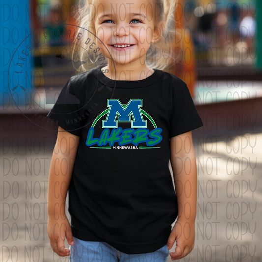 Curve Minnewaska Lakers Toddler T-Shirt