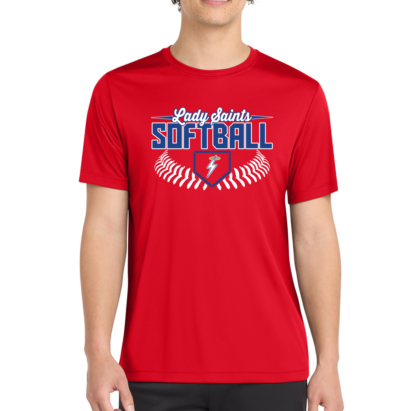 KMS Softball Adult Sport Tek T-Shirts and Long Sleeves