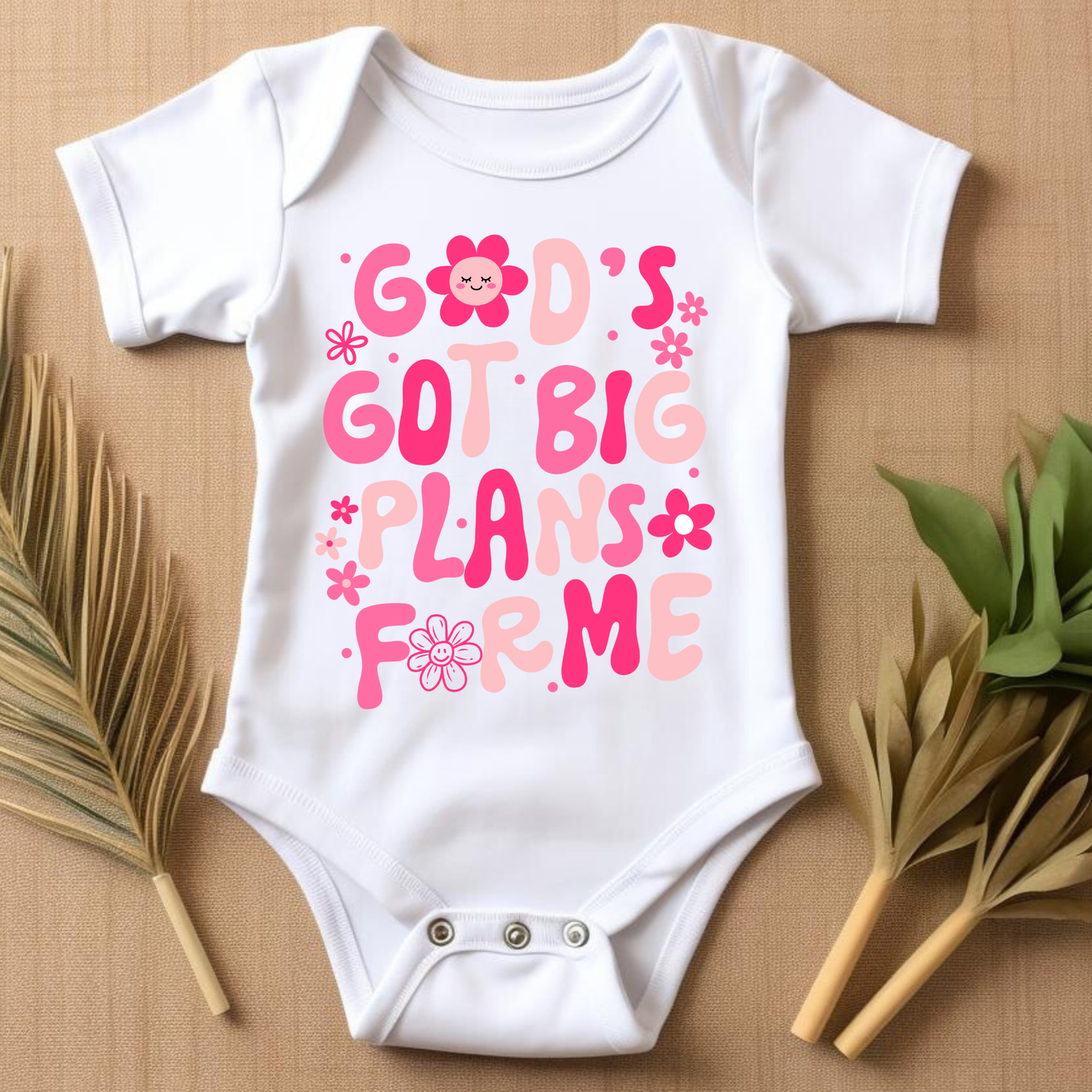 God's Got Big Plans For Me Pink