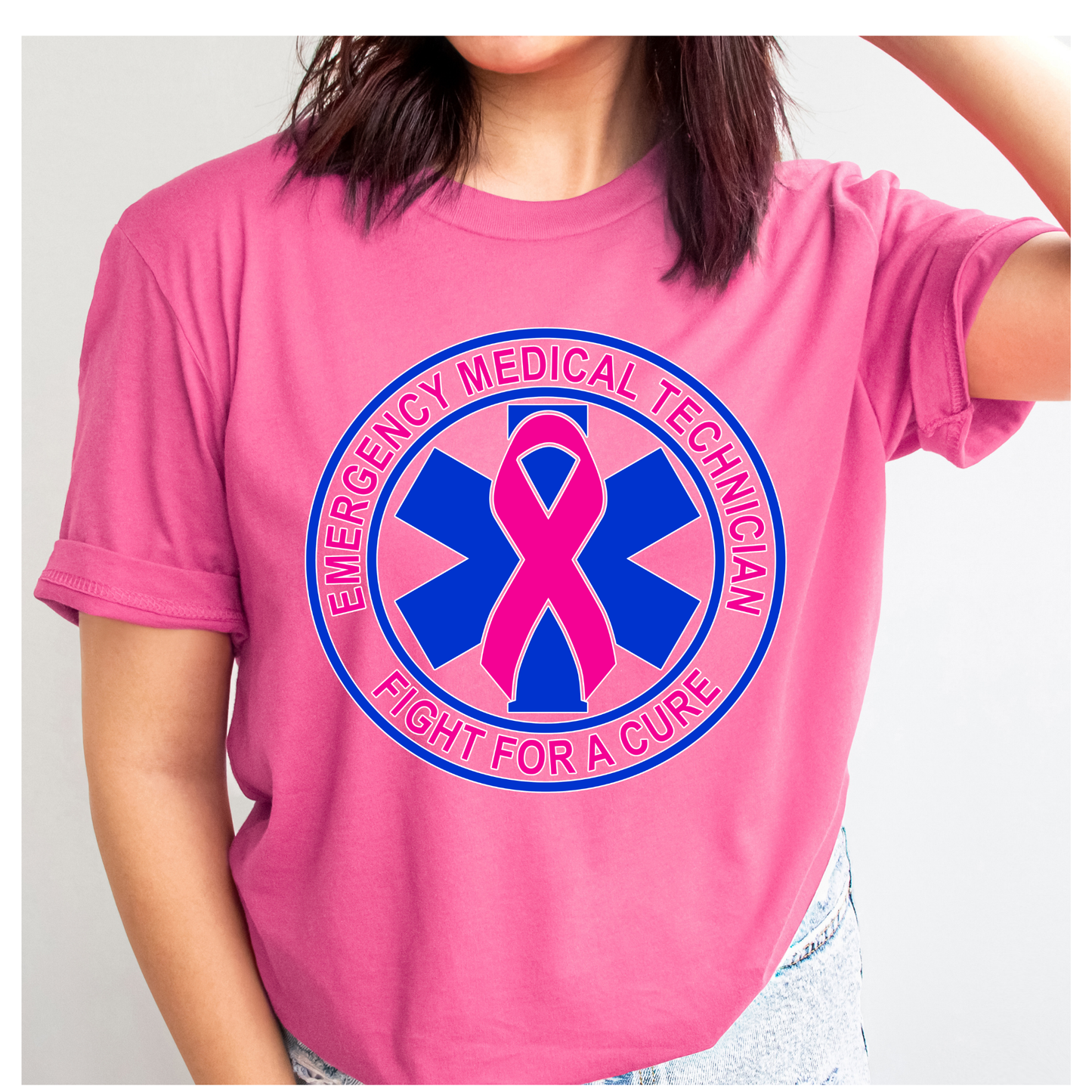 Round Breast Cancer Awareness