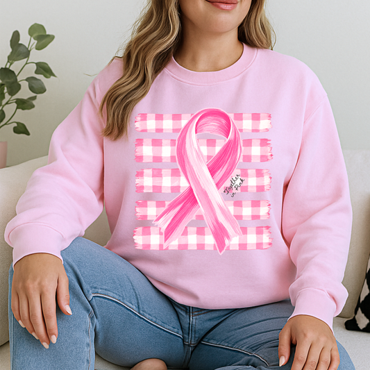 Watercolor Breast Cancer Ribbon