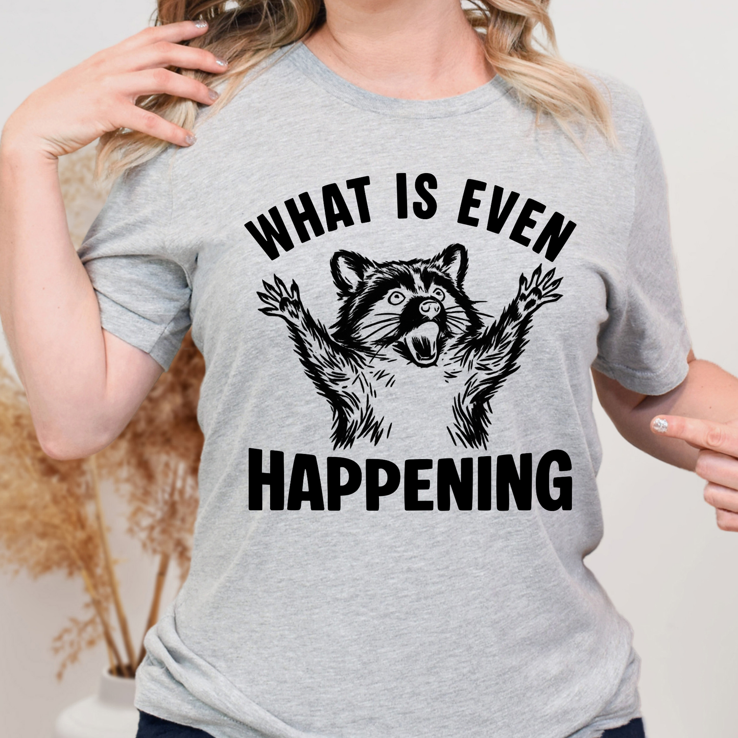 What is even Happening Raccoon