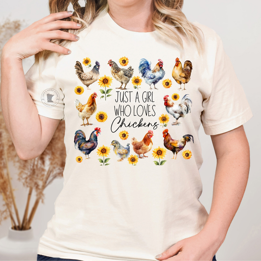 Just a girl who loves Chickens