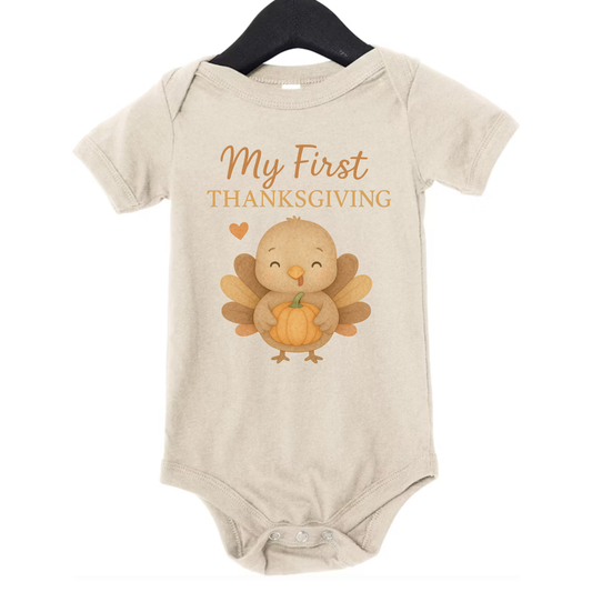 My First Thanksgiving Muted Tones