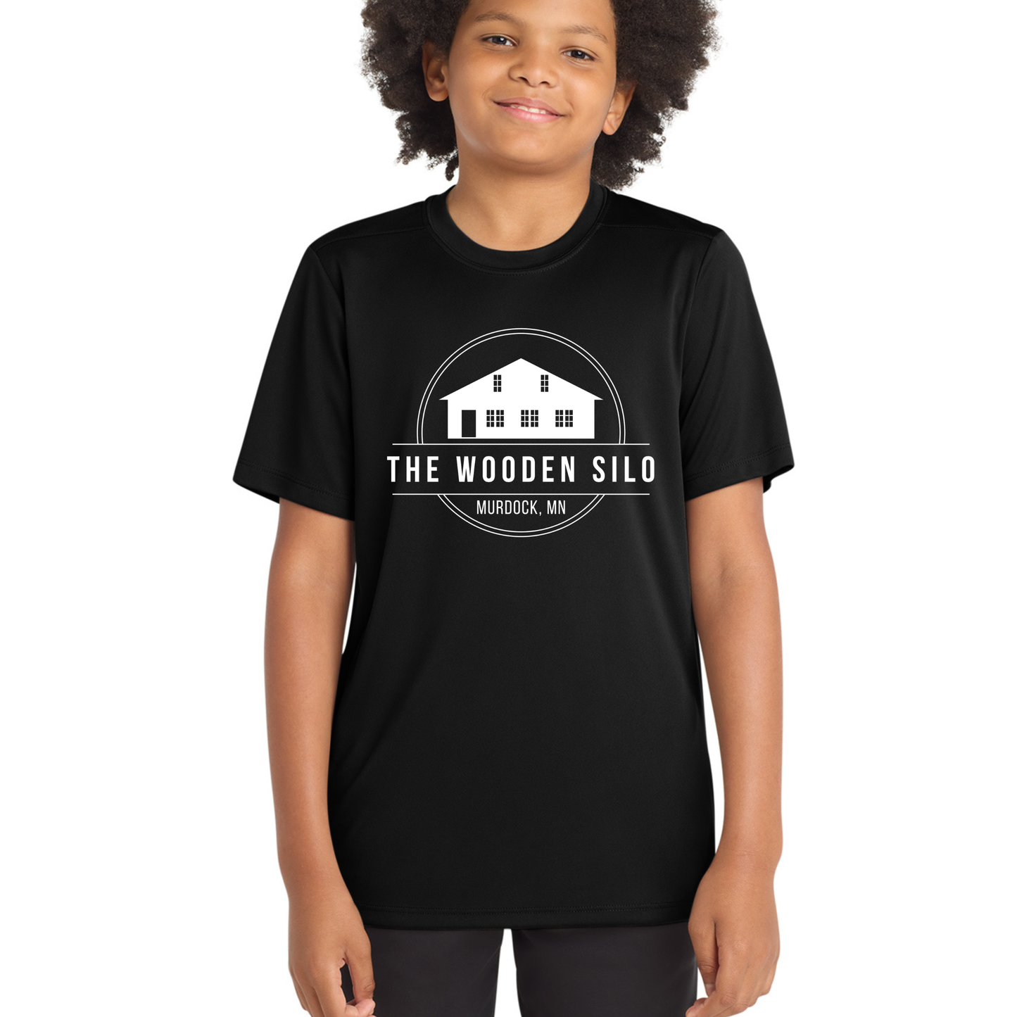 The Wooden Silo Youth Sport-Tek T-Shirt