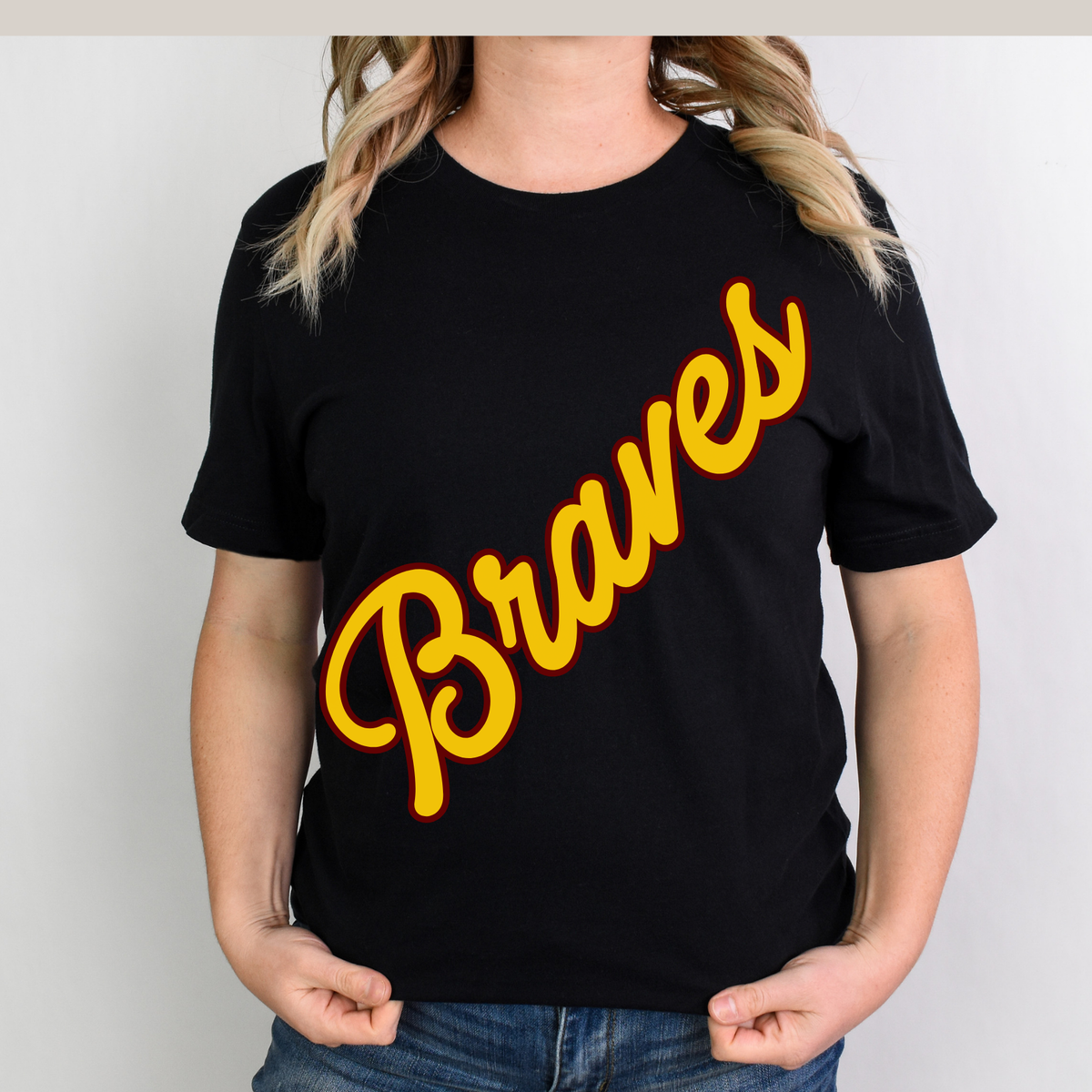 Oversized Diagonal Braves