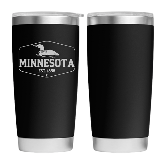 Minnesota Loon Engraved 20 oz. Tumbler