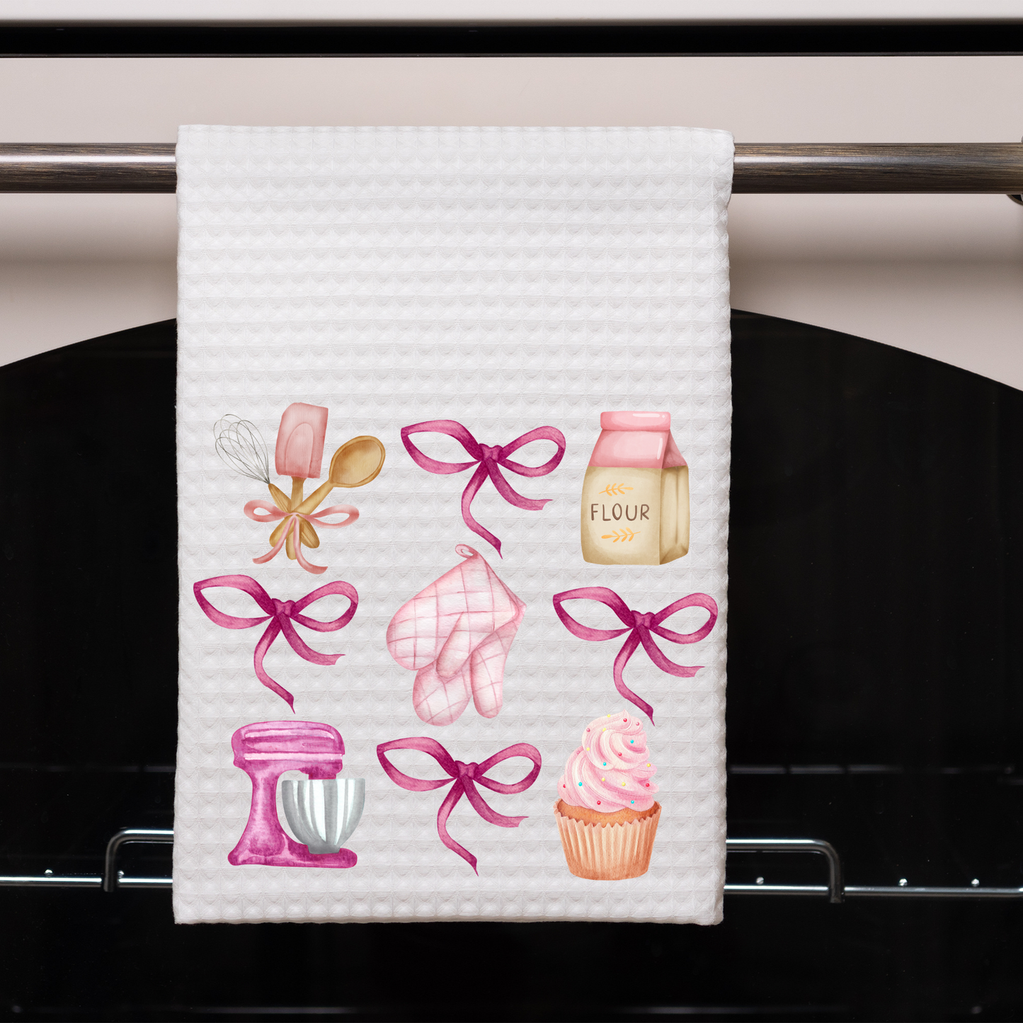 Baking Coquette Dish Towel