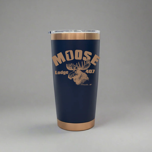 Moose Lodge 407 Engraved 20 oz. Tumbler