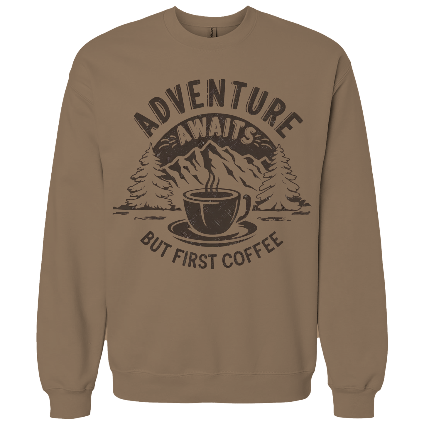 Adventure Awaits but First Coffee