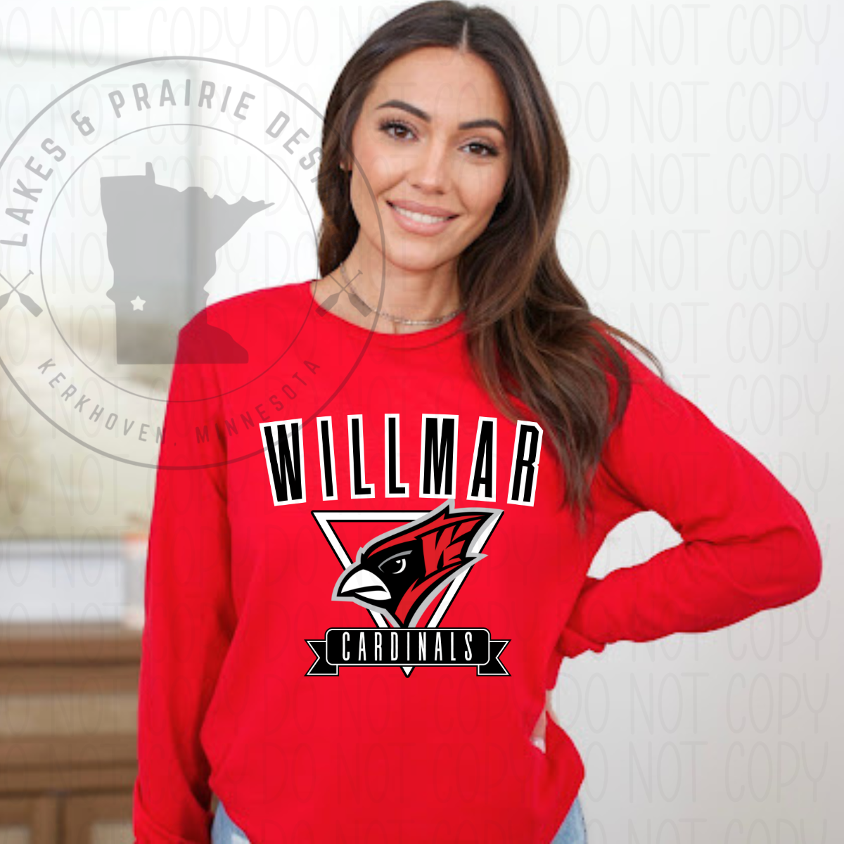 Vintage Willmar Cardinals Adult Apparel