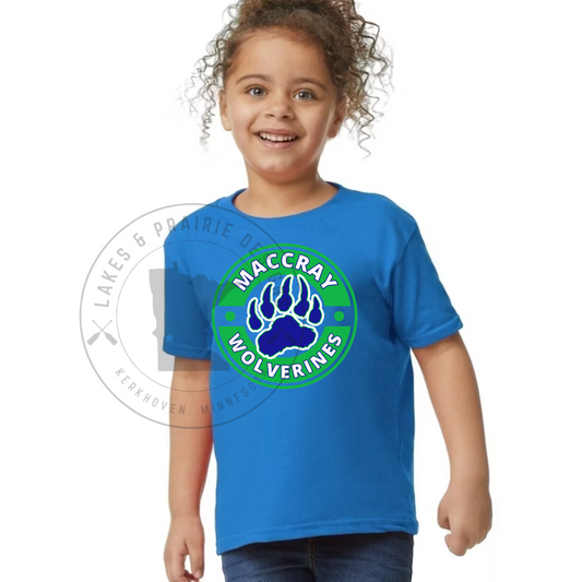 Circle Maccray Wolverines Toddler