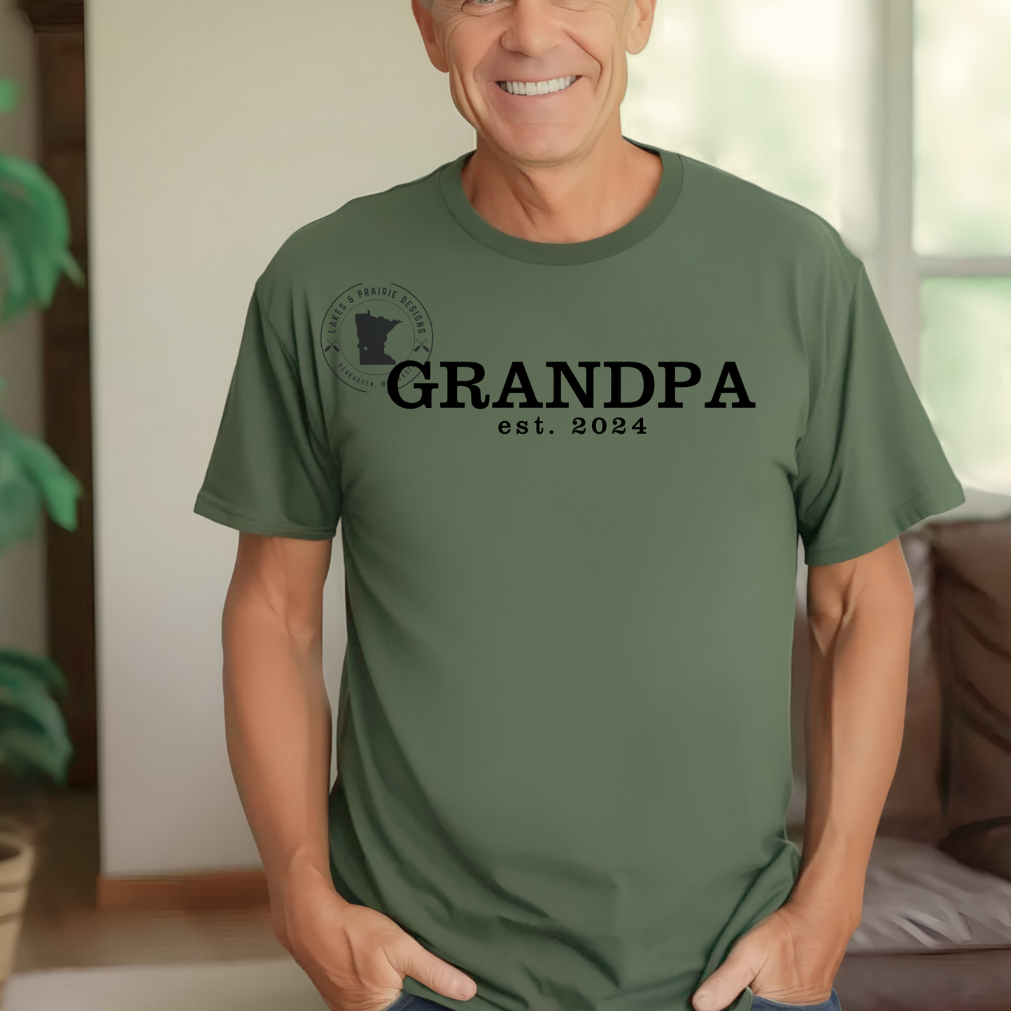 Custom Grandpa with Est. Date