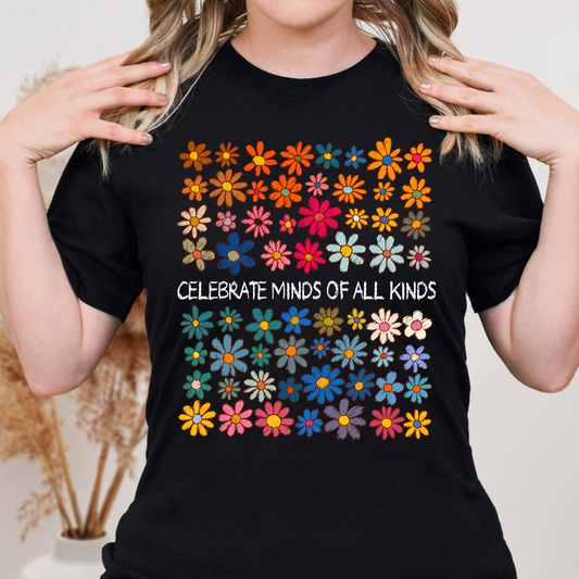 Celebrate Minds Of All Kinds Floral