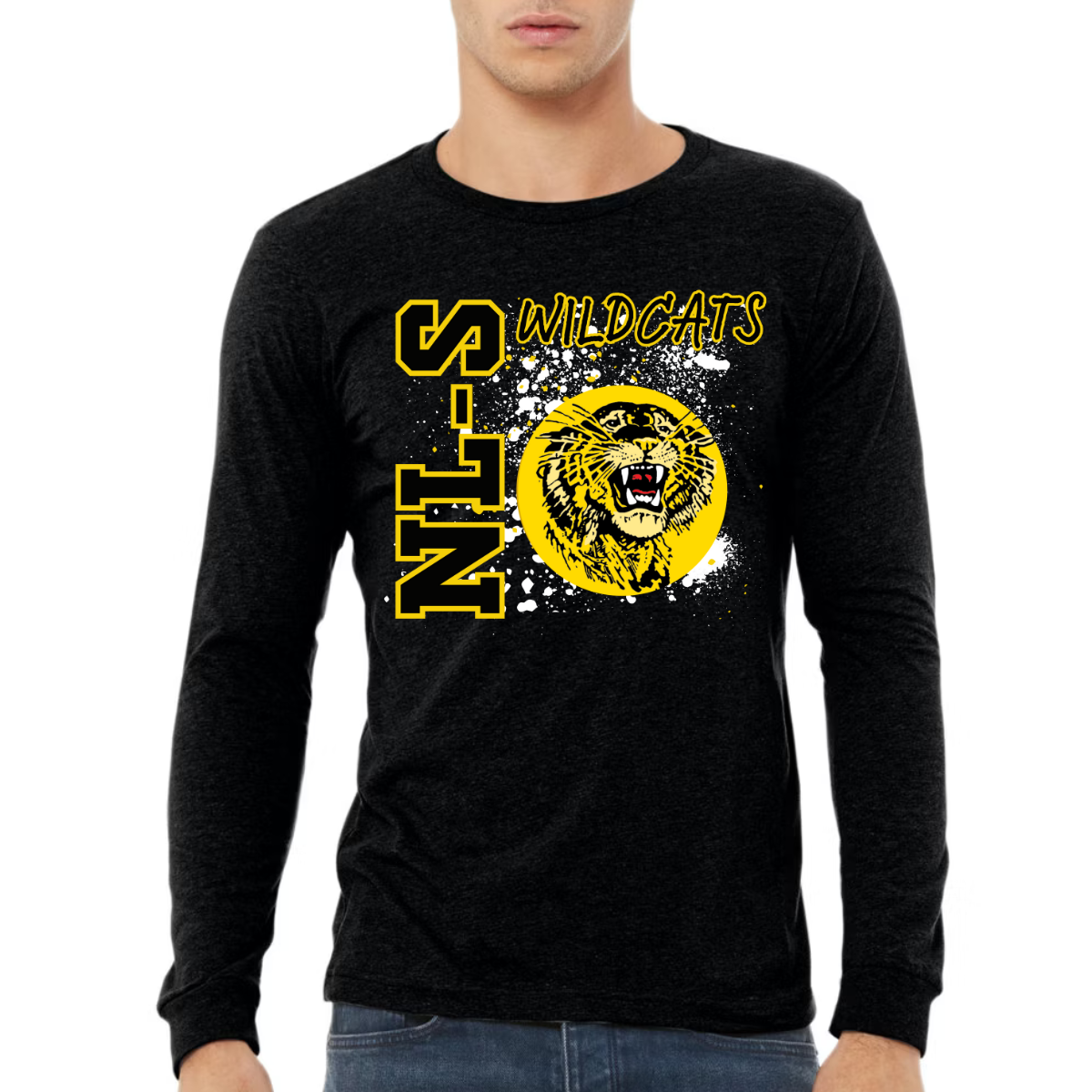 Splatter NLS Wildcats Adult Apparel