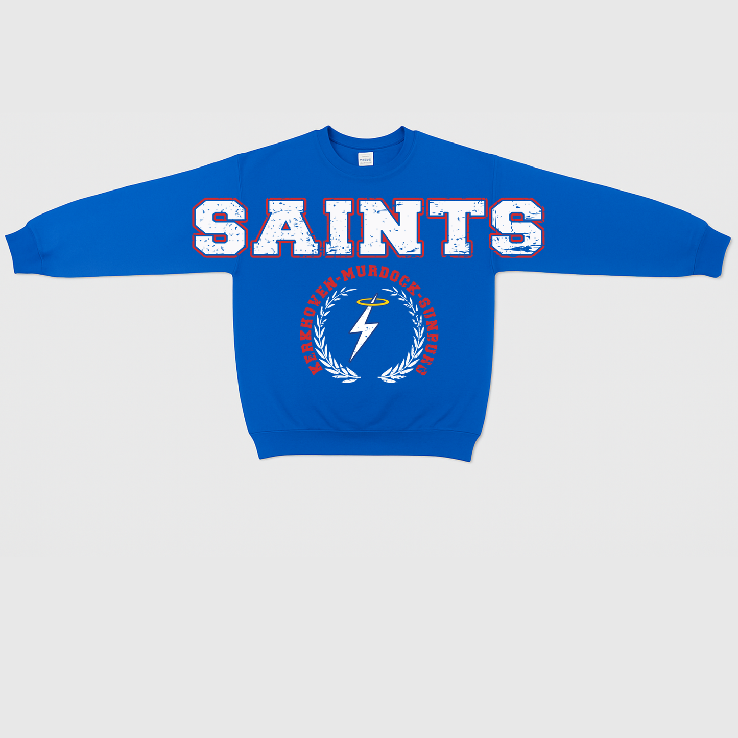 Oversized Saints Crewneck Sweatshirt