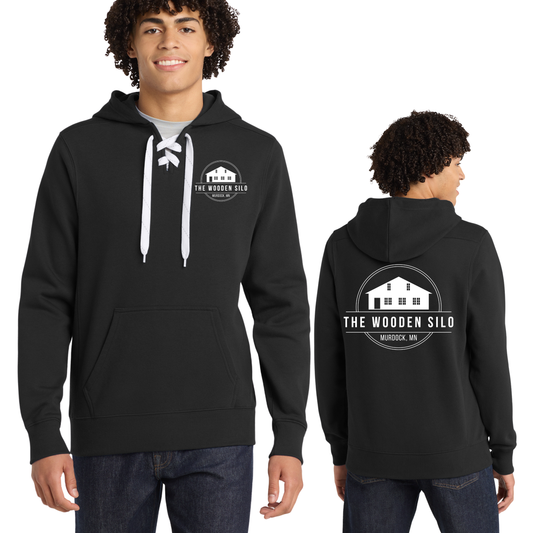 The Wooden Silo Adult Sport-Tek Lace Hoodie