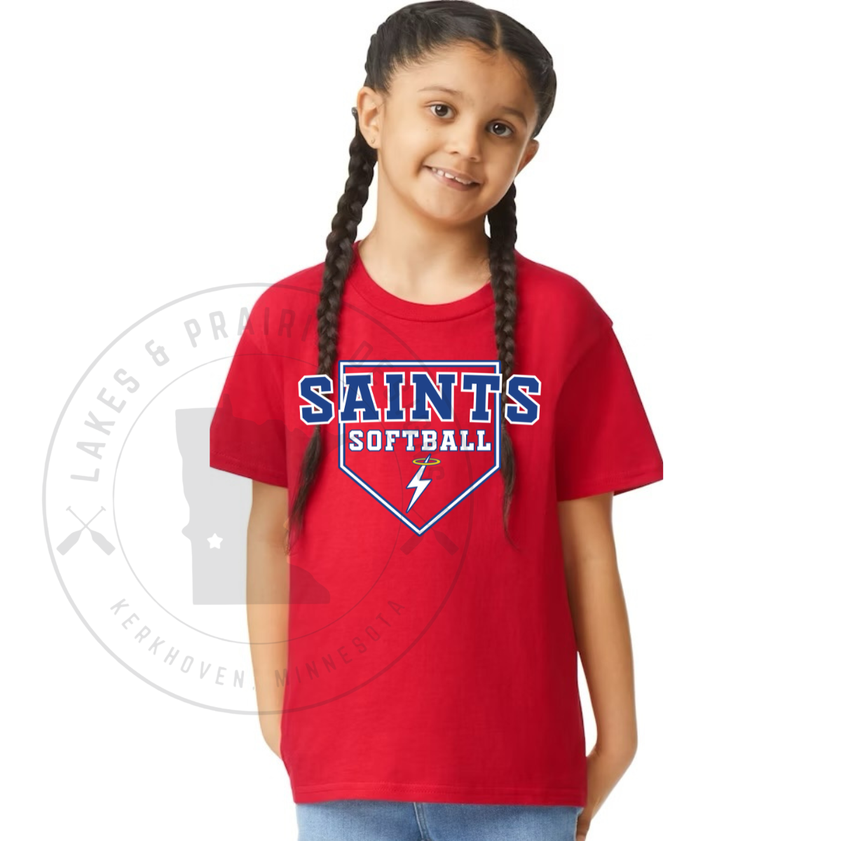 KMS Saints Softball  Youth Unisex T-Shirt