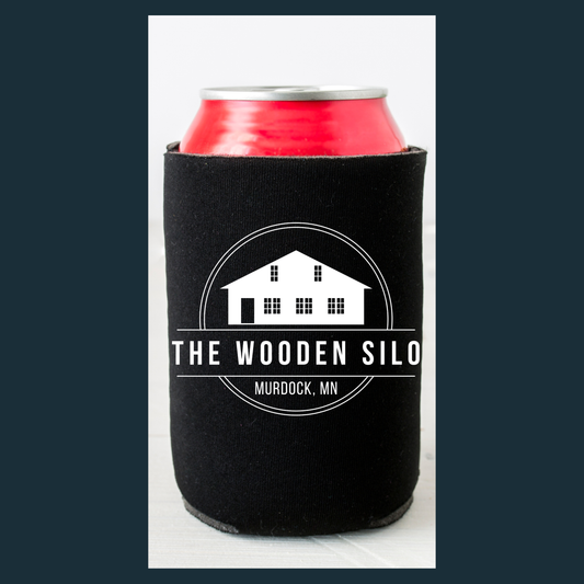 The Wooden Silo Neoprene Can Koozie