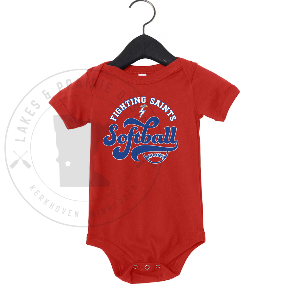 KMS Softball 2 Baby Bodysuit