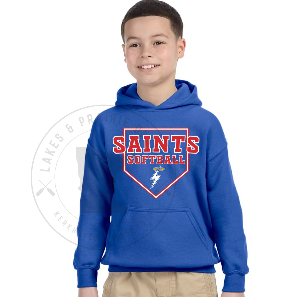 KMS Saints Softball Gildan Adult and Youth  Hoodie