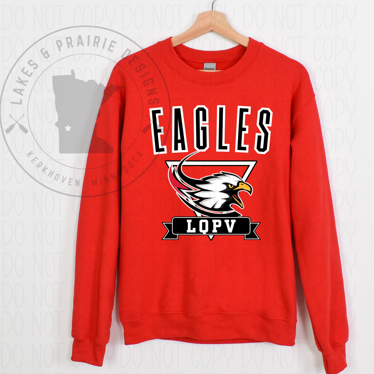 Vintage LQPV Eagles Adult Apparel