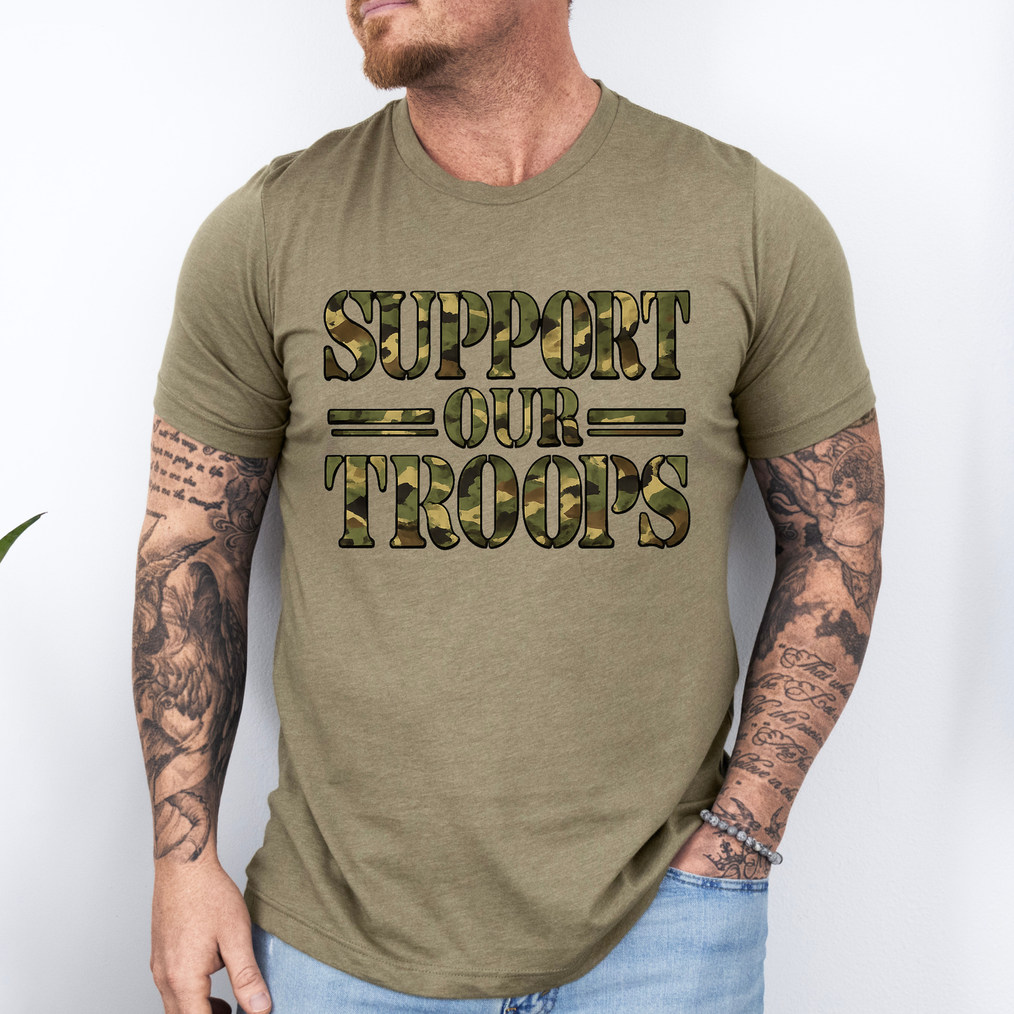 Camo Support Our Troops