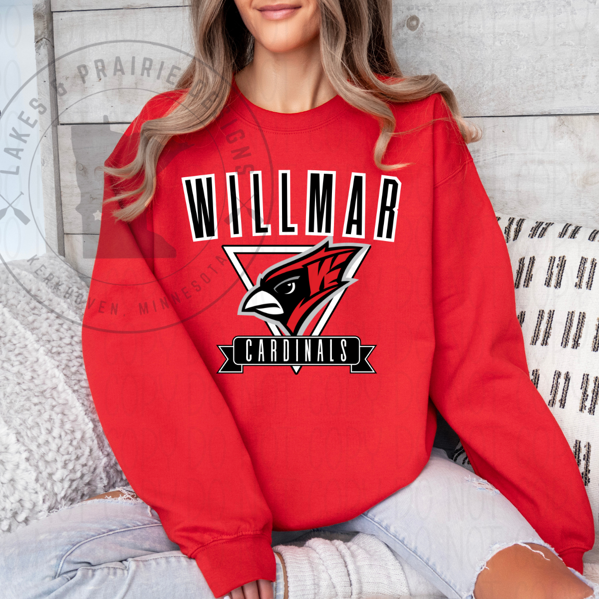 Vintage Willmar Cardinals Adult Apparel