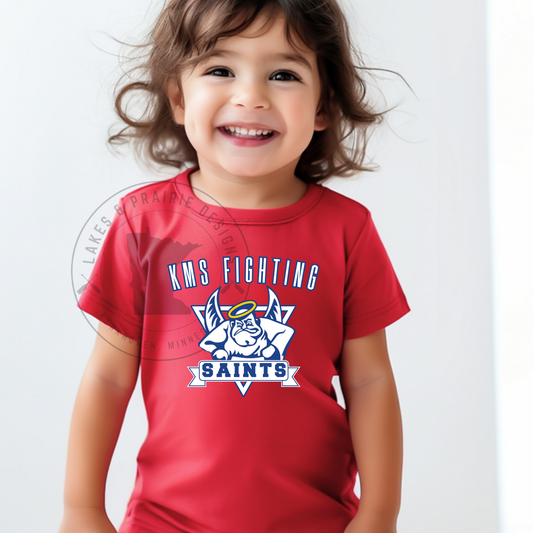 Vintage KMS Saints Toddler T-Shirt
