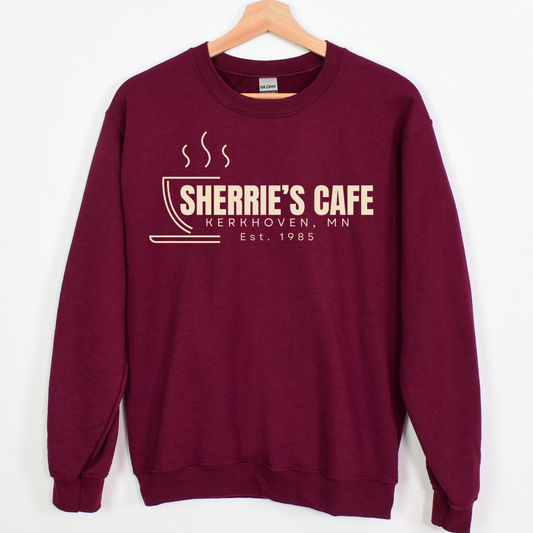 Sherrie's Cafe Adult Crewneck Sweatshirt