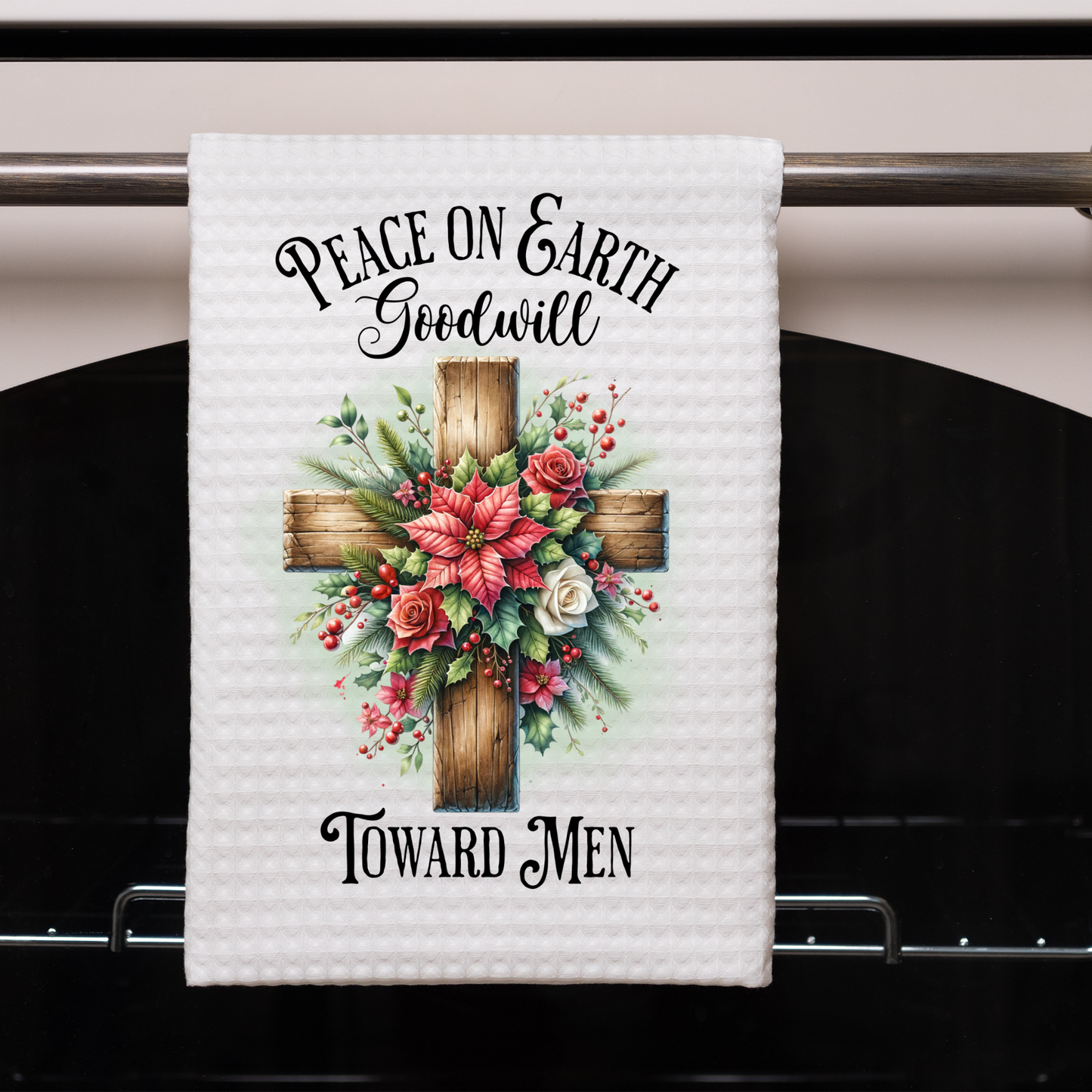 Peace on Earth Dish Towel